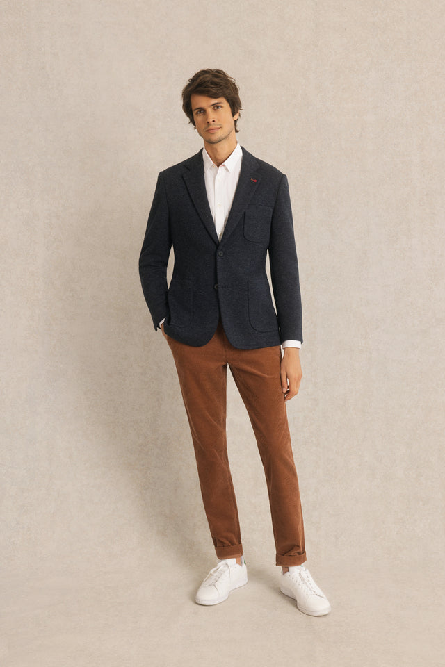 Blazer Ajusté en Jersey - Image principale