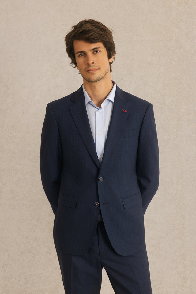 Blazer Ajusté à Rayures - Image principale