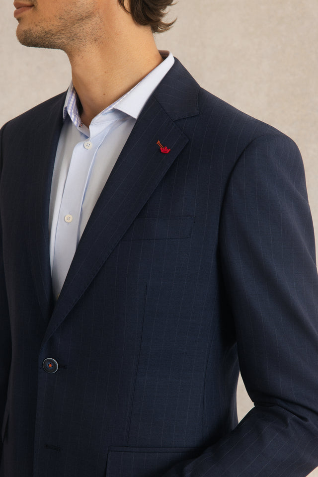 Blazer Ajusté à Rayures - Image principale