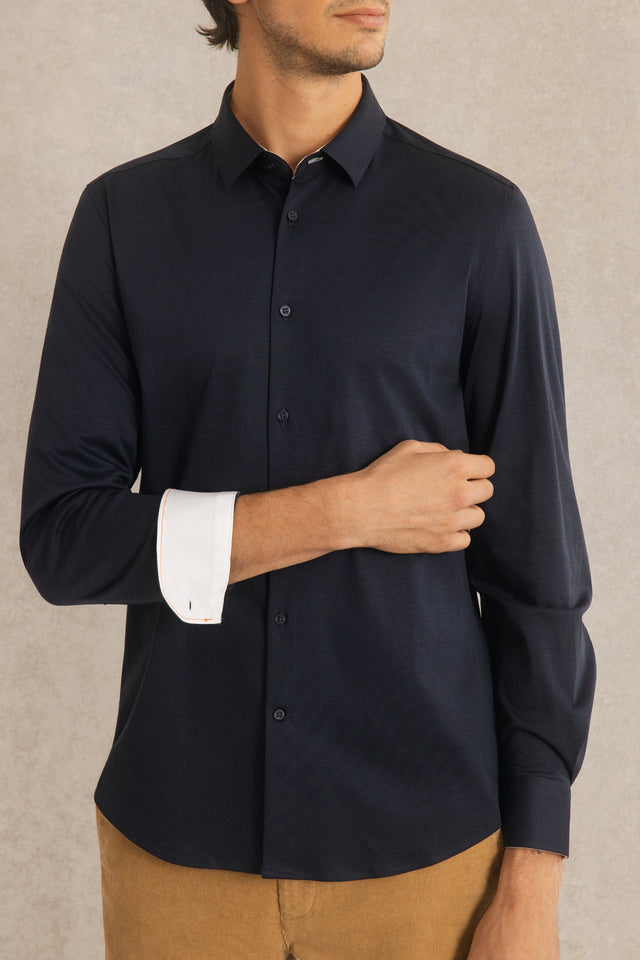 Chemise Slim en Jersey - Image principale
