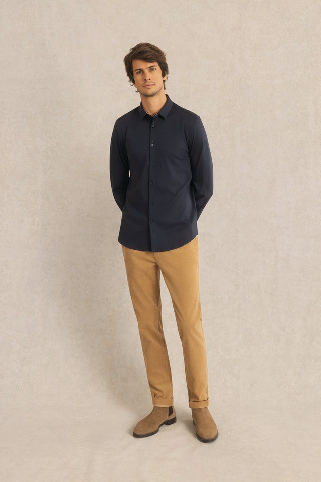 Chemise Slim en Jersey - Image principale