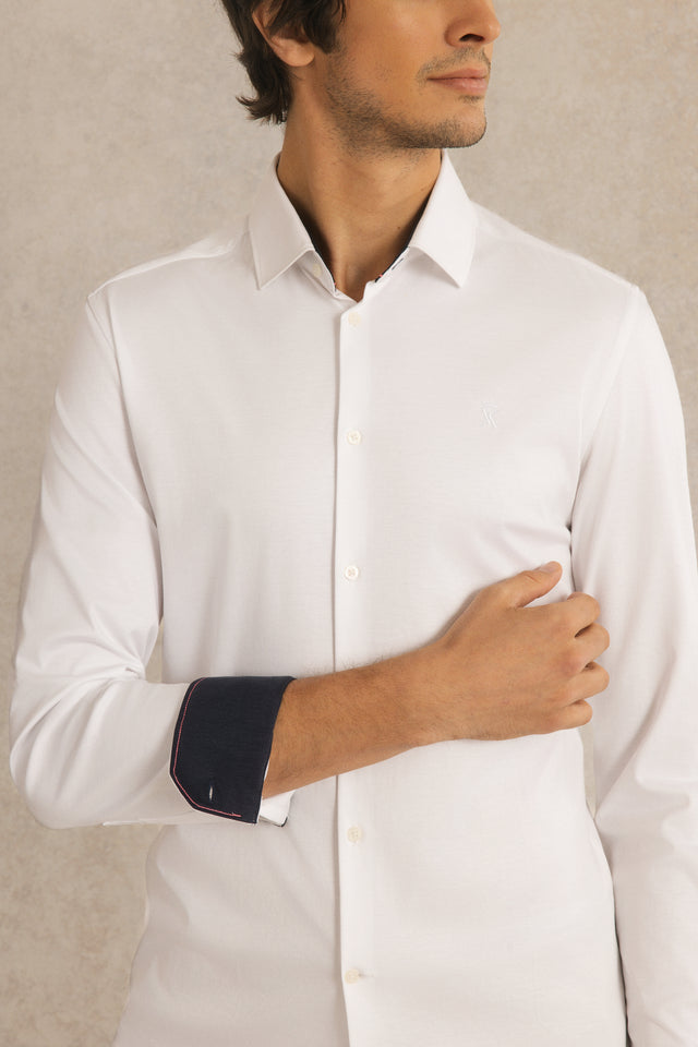 Chemise Slim en Jersey - Image principale