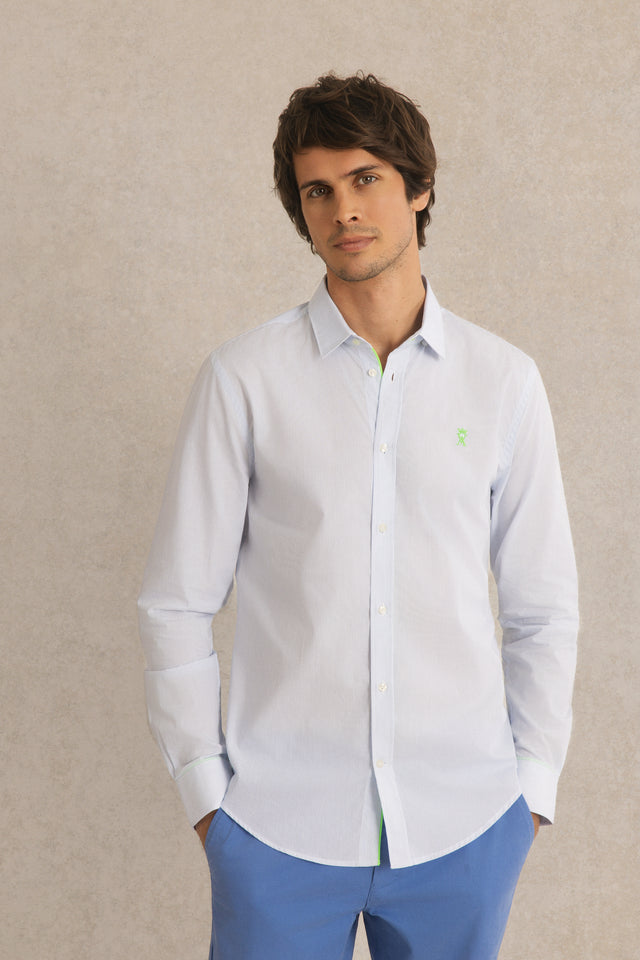 Chemise Slim à Rayures fines - Image principale