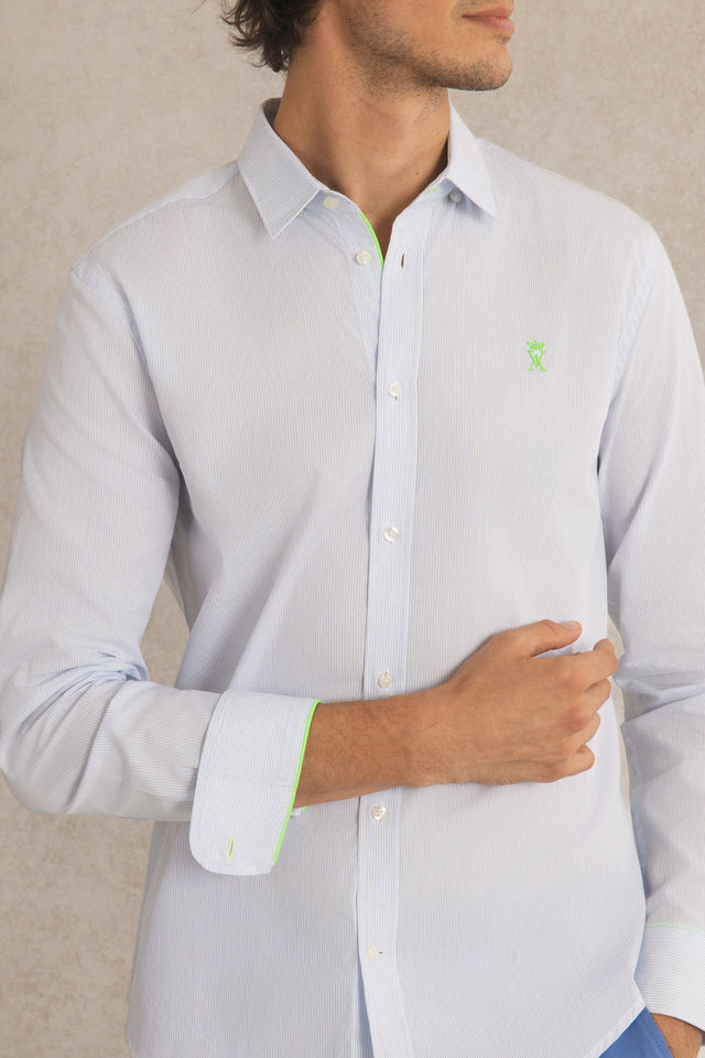 Chemise Slim à Rayures fines - Image principale