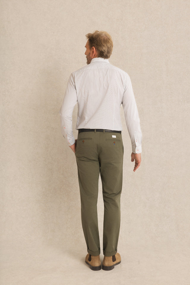 Chemise Slim à Rayures fines - Image principale