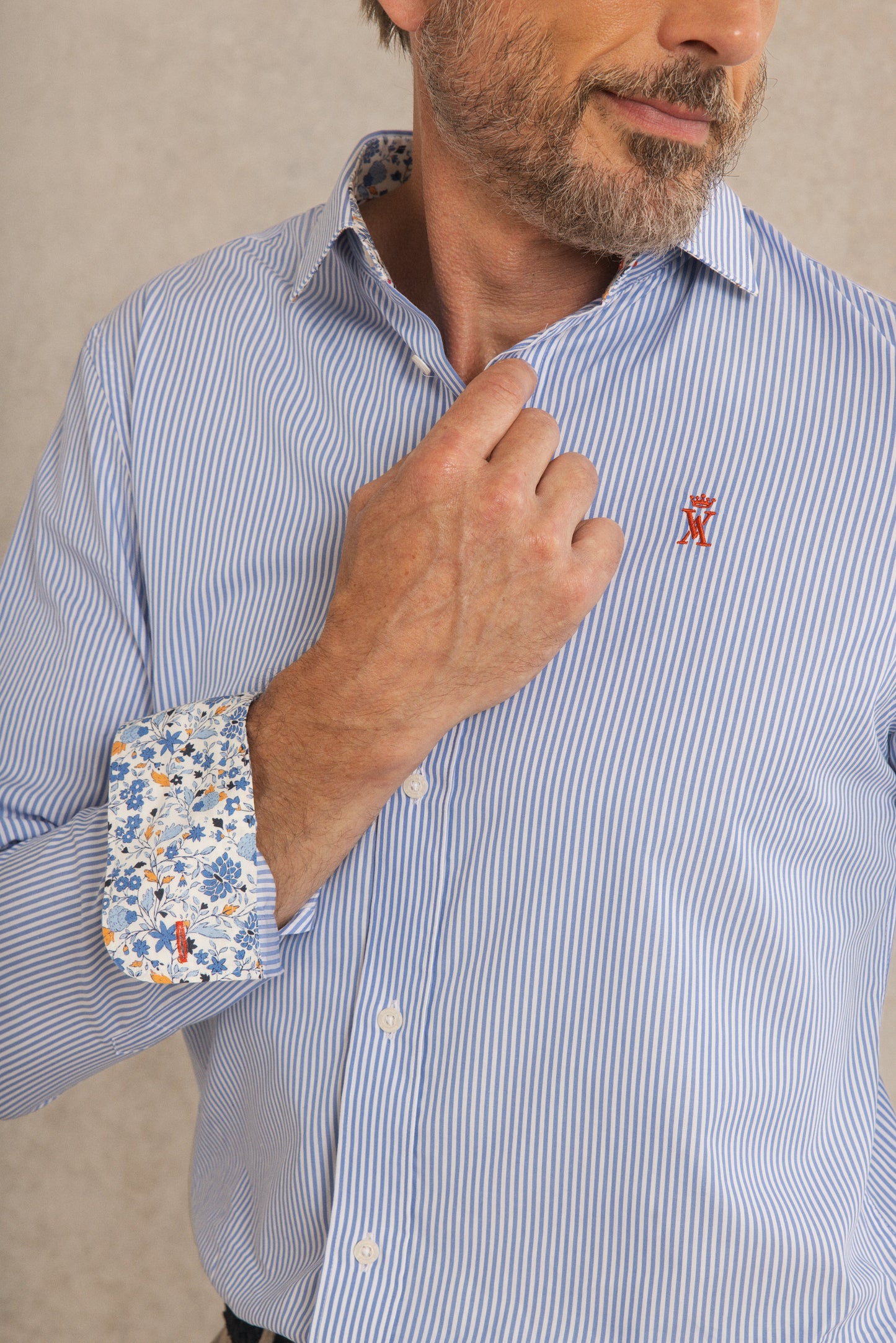 Chemise Regular à Rayures
