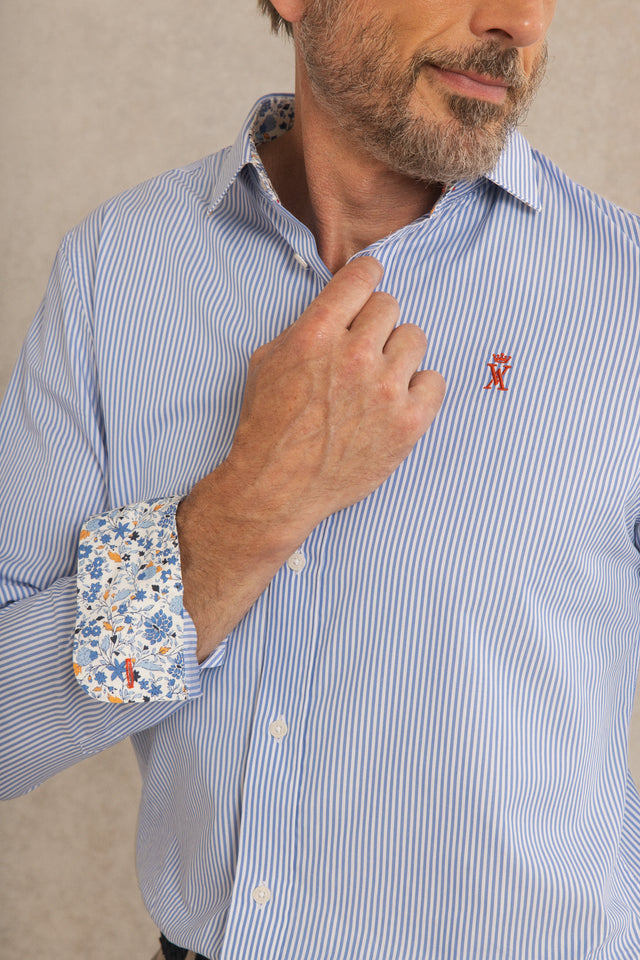 Chemise Regular à Rayures - Image principale