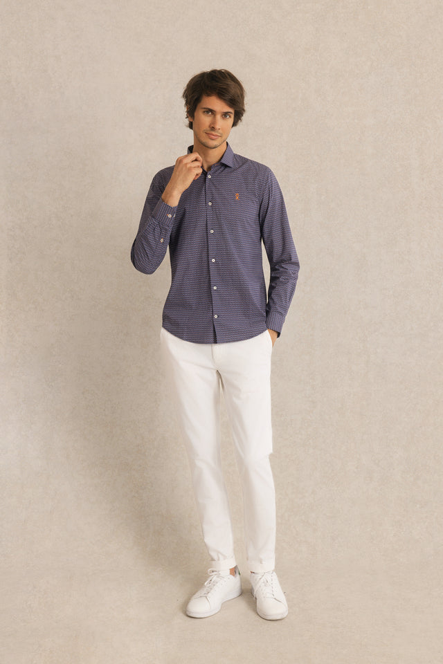 Chemise Regular à Motifs - Image principale