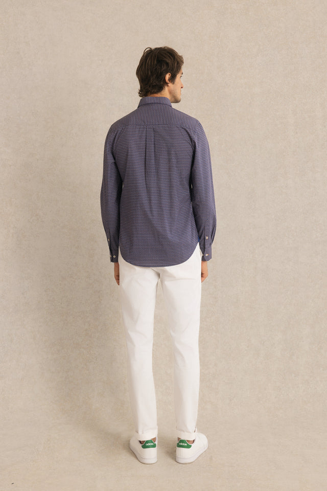Chemise Regular à Motifs - Image principale