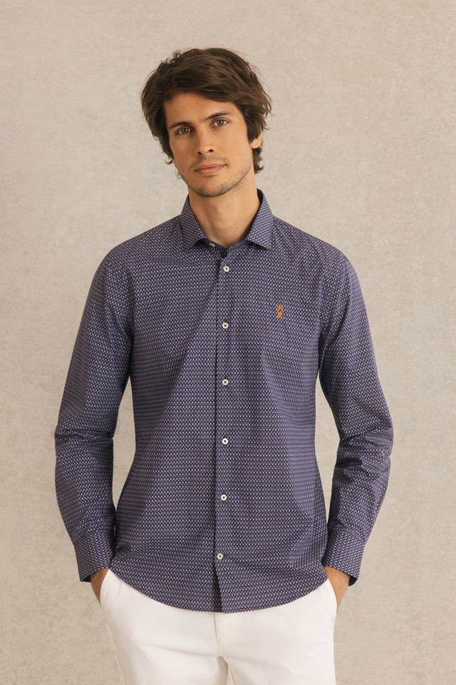 Chemise Regular à Motifs - Image principale