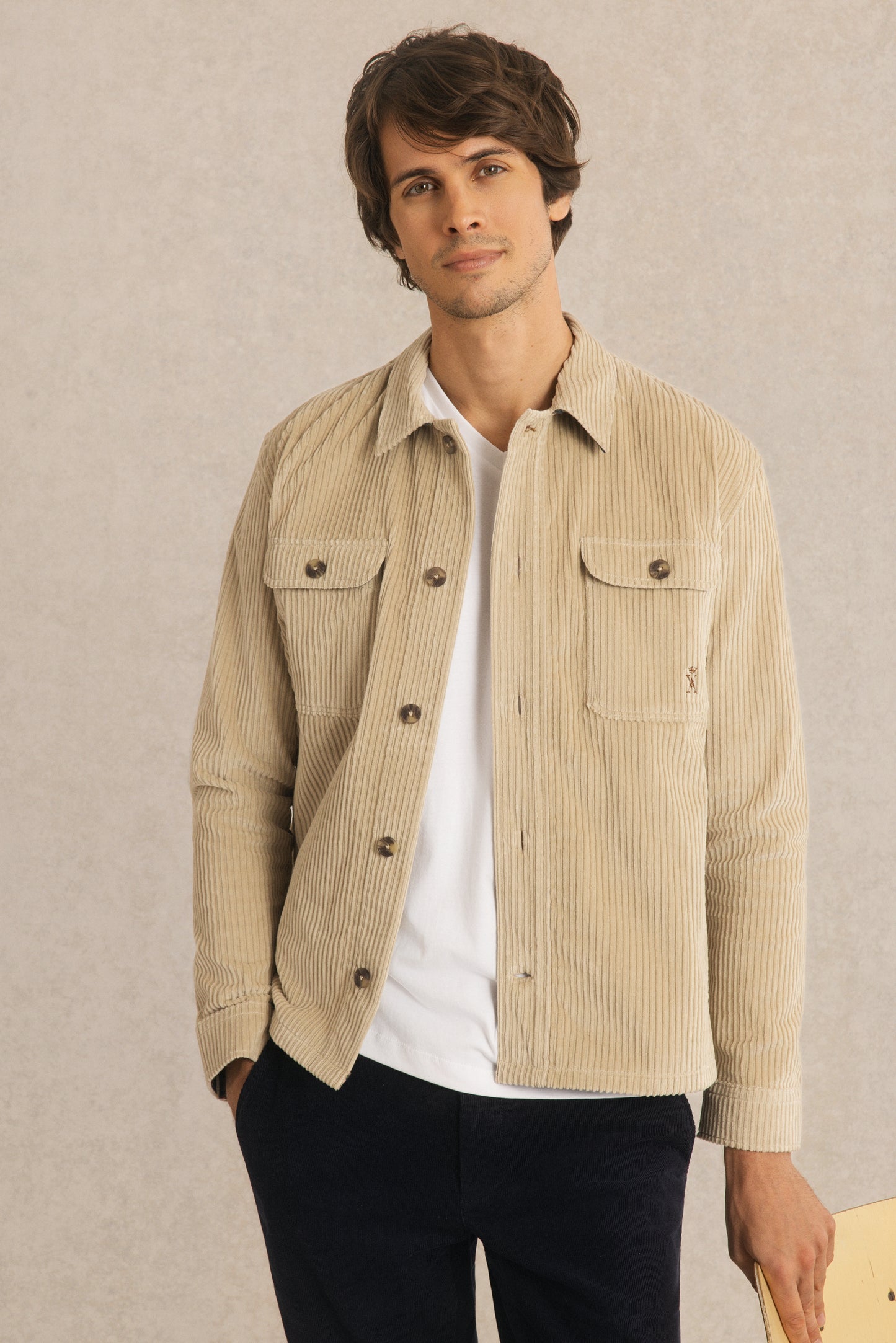 Chemise Comfort en velours cotelé