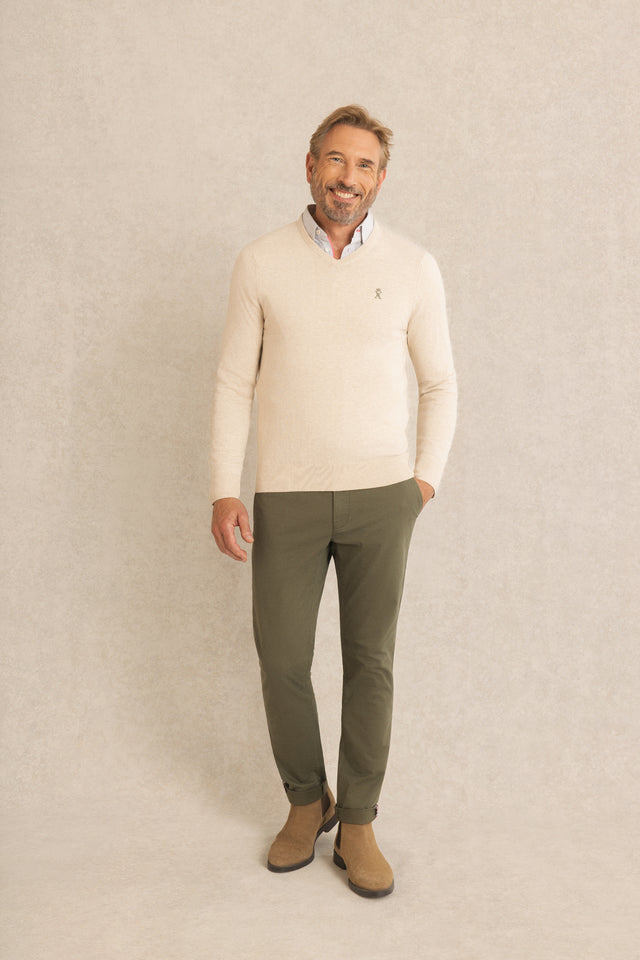 Pull Doux Col V - Image principale