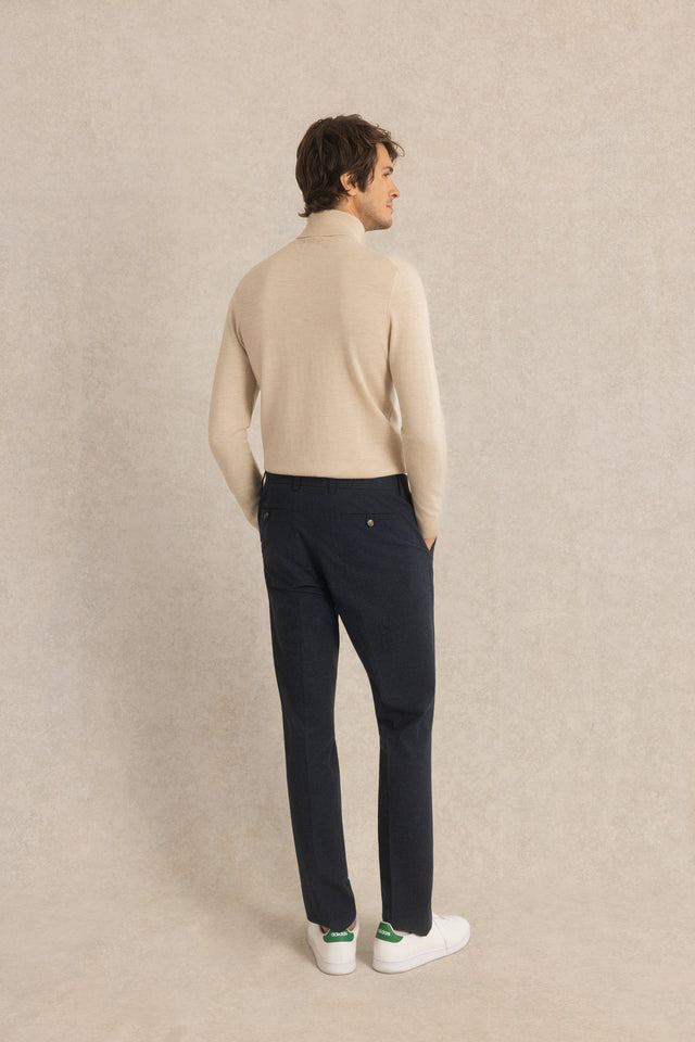 Pull Col Roulé 100% Laine - Image principale