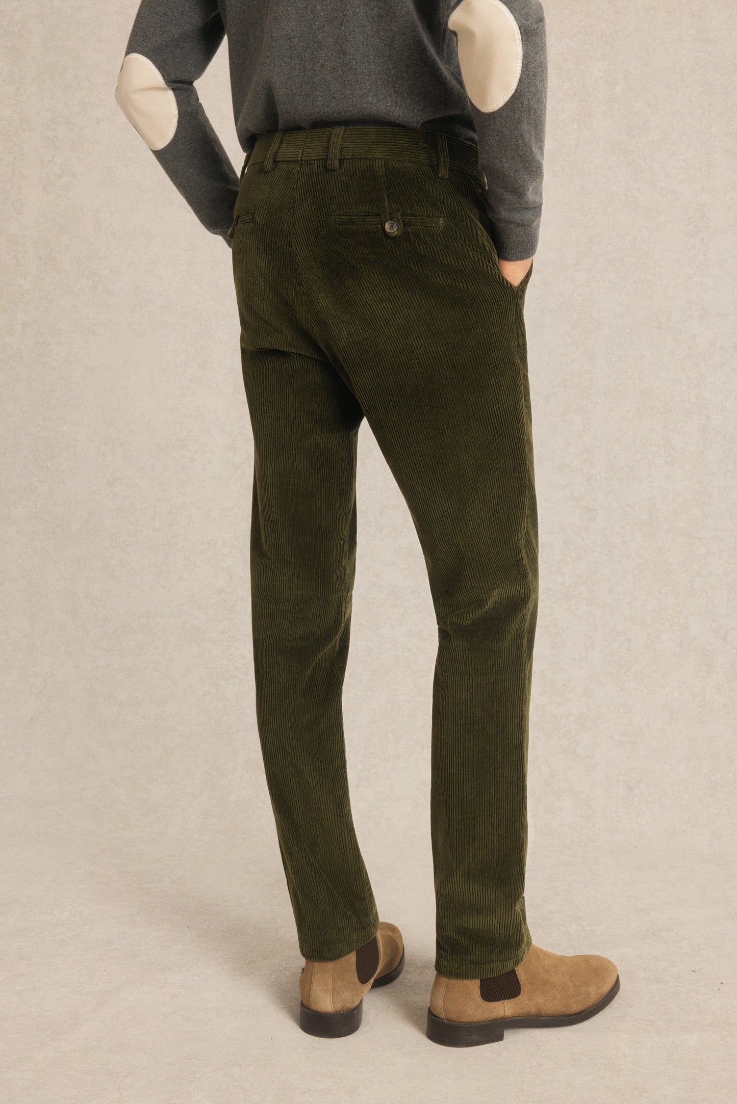 Pantalon en Velours Côtelé