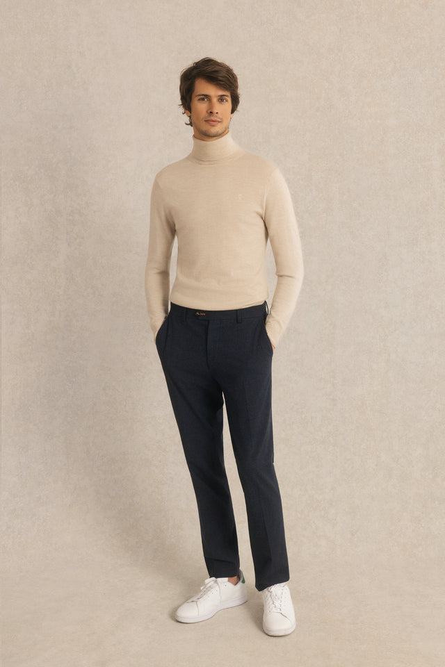 Pantalon motif pied de poule - Image principale