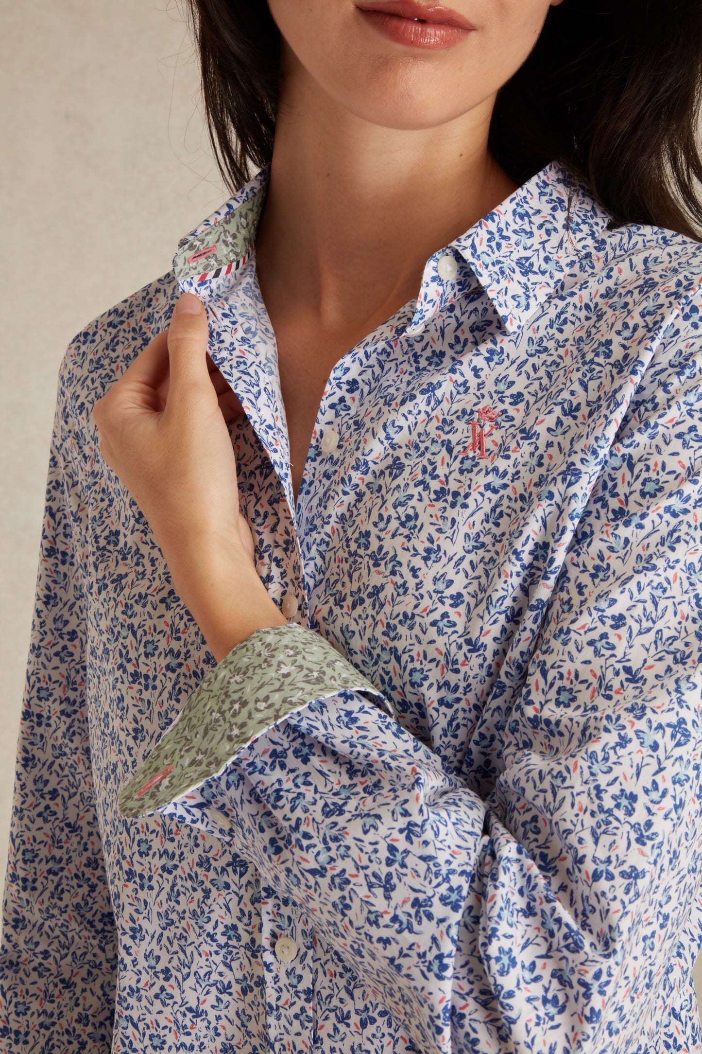 Chemise à Imprimé Floral