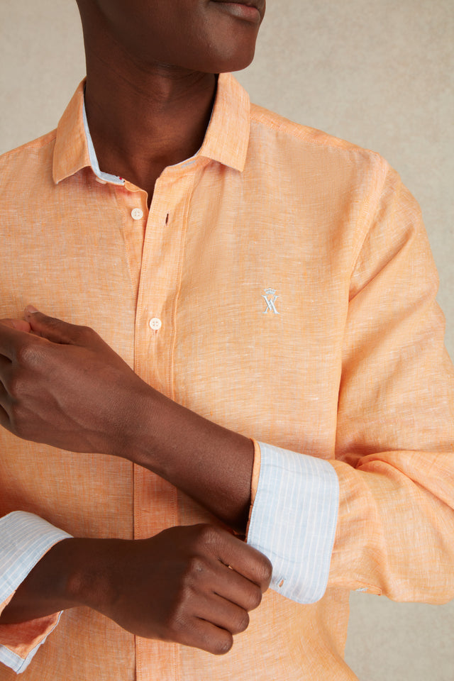 Chemise Slim en Lin - Image principale