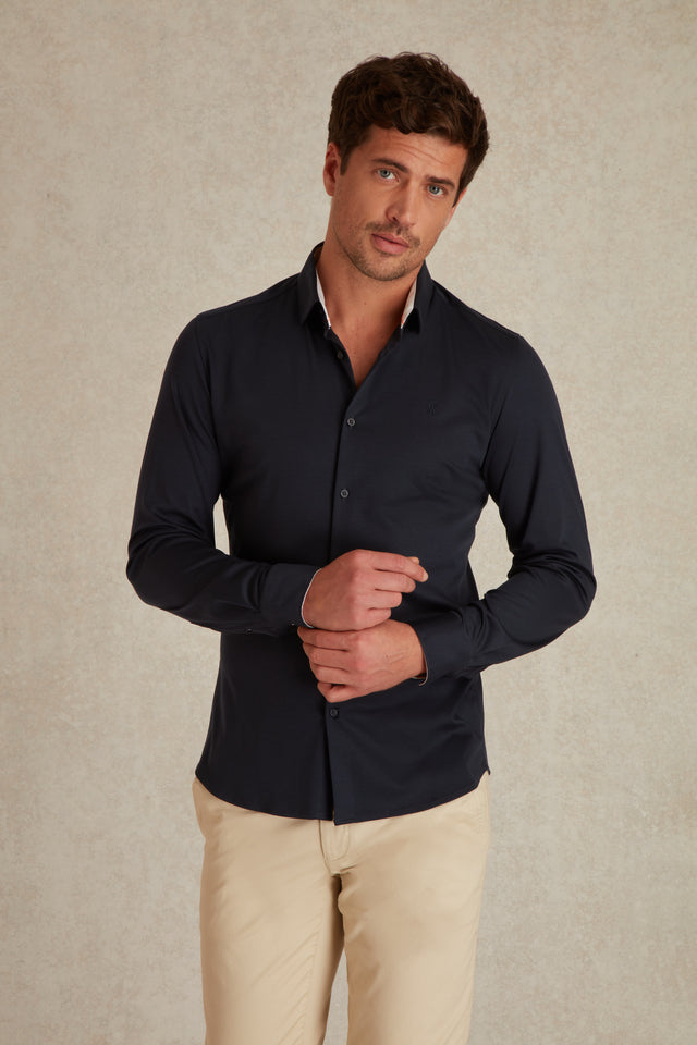 Chemise Slim en Jersey - Image principale