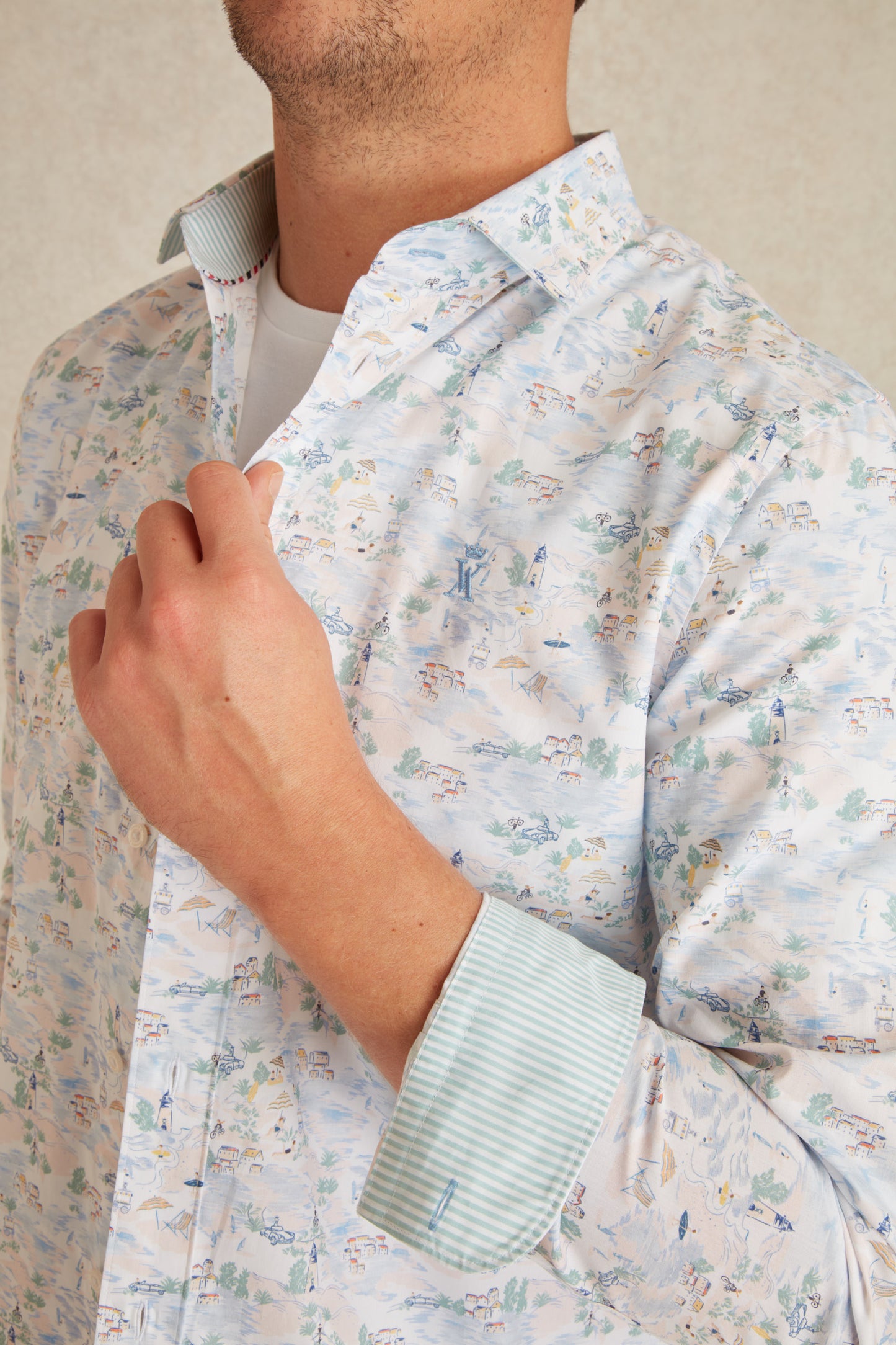 Chemise Regular à Imprimé
