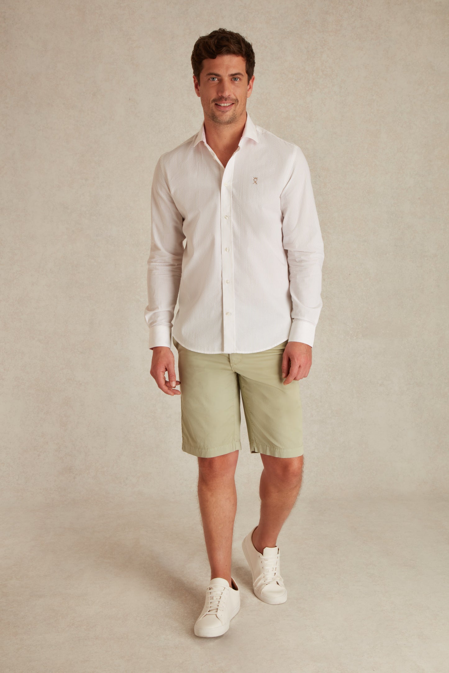 Chemise Regular Texturée
