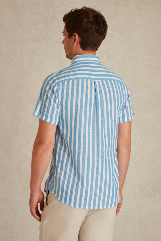 Chemise Manches Courtes à Rayures - Image principale