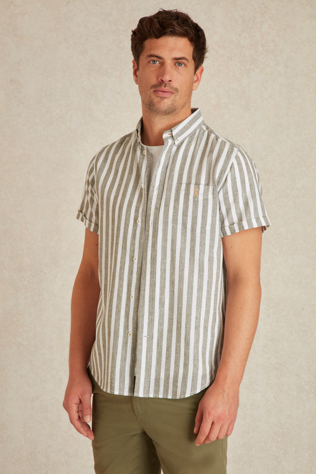 Chemise Manches Courtes à Rayures - Image principale