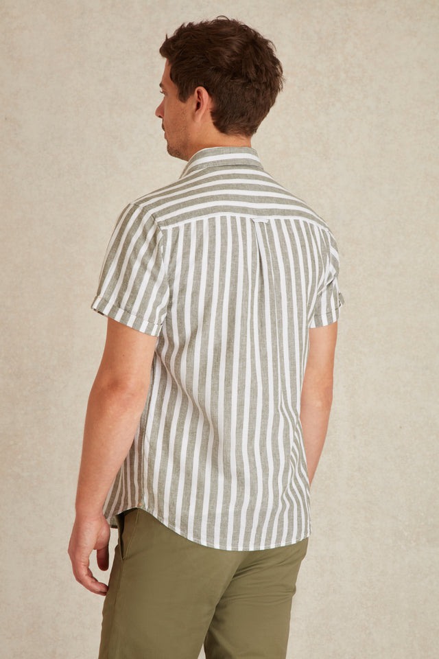 Chemise Manches Courtes à Rayures - Image principale