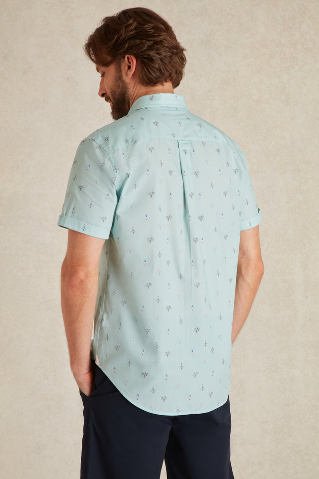 Chemise Manches Courtes à Imprimé - Image principale