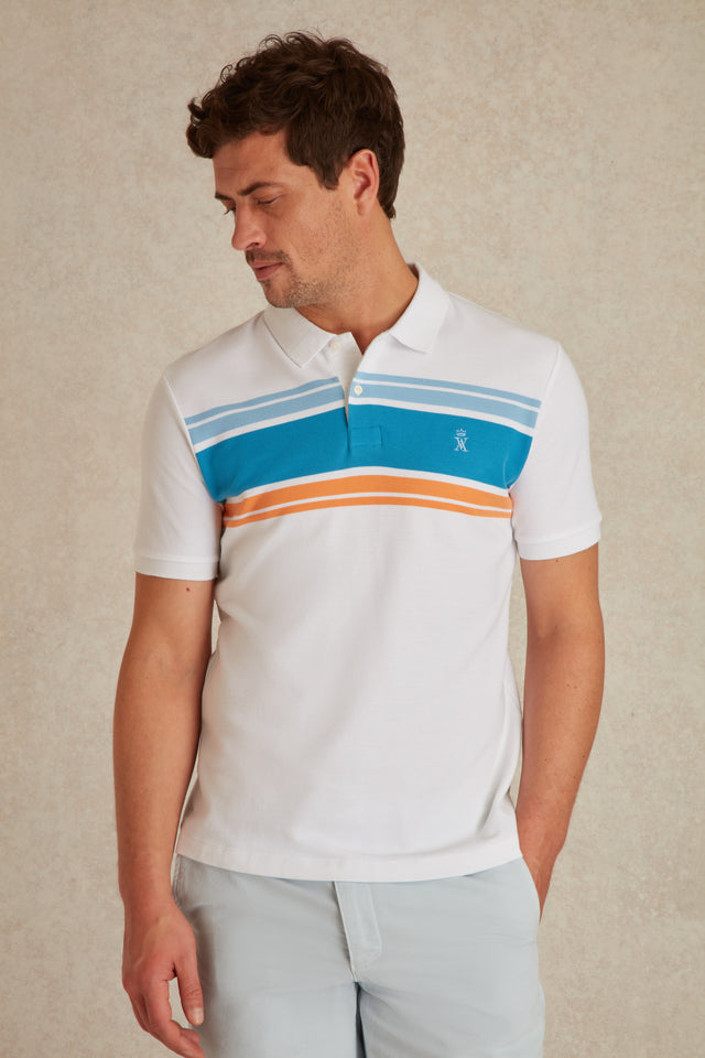 Polo à Détails Rayé - Image principale