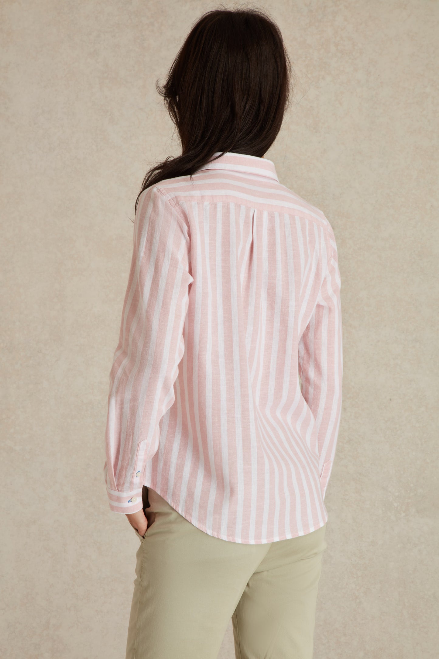 Chemise Regular à Larges Rayures