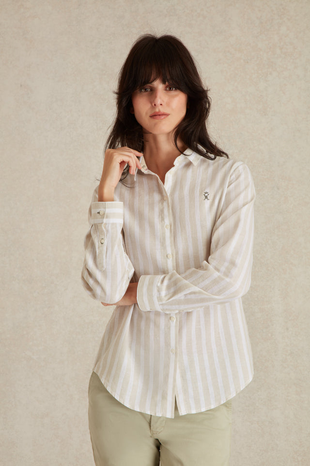 Chemise Regular à Larges Rayures - Image principale