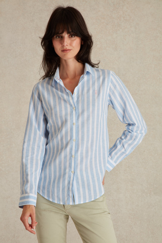 Chemise Regular à Larges Rayures - Image principale