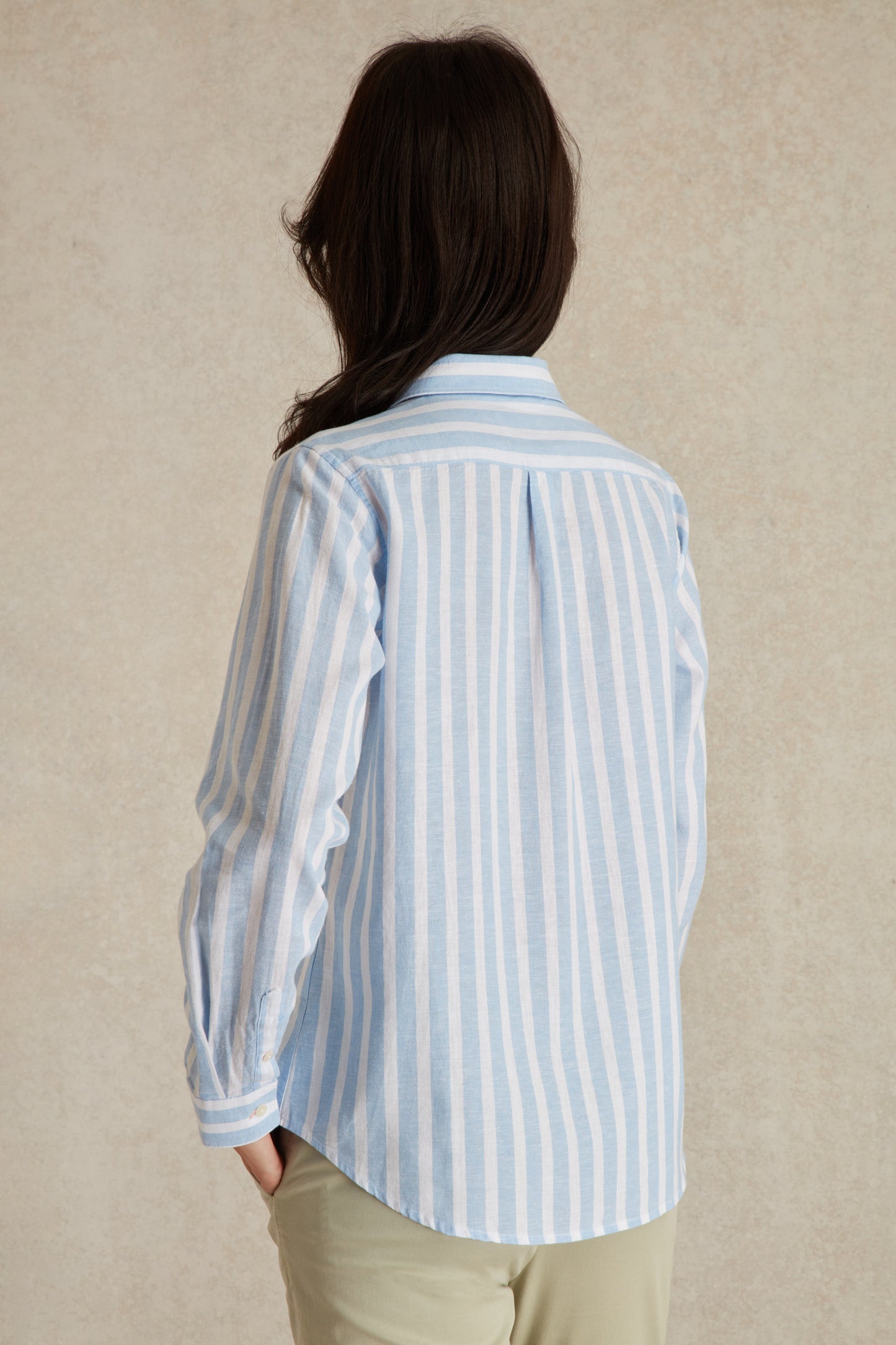 Chemise Regular à Larges Rayures