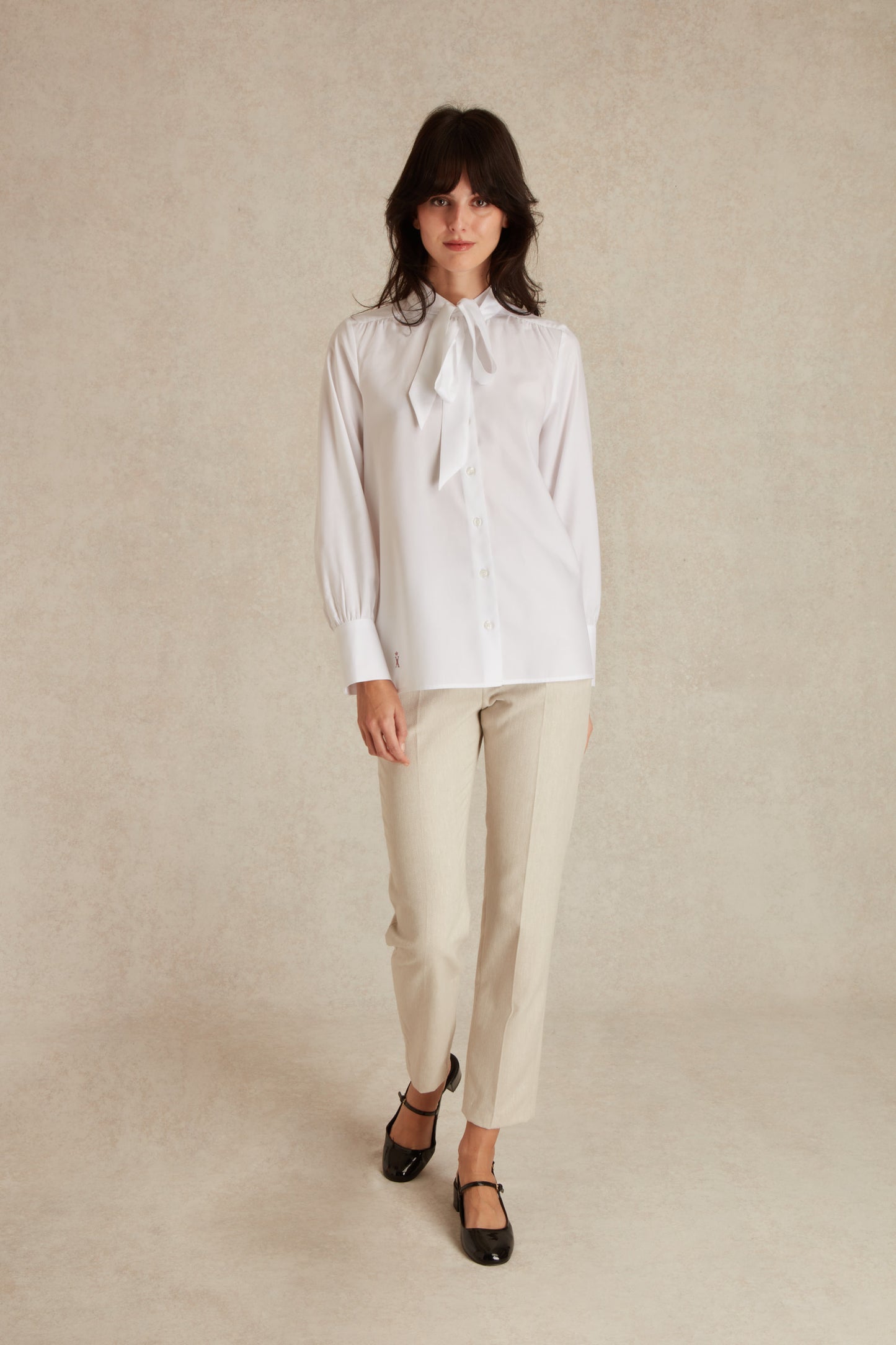 Blouse Col Noué