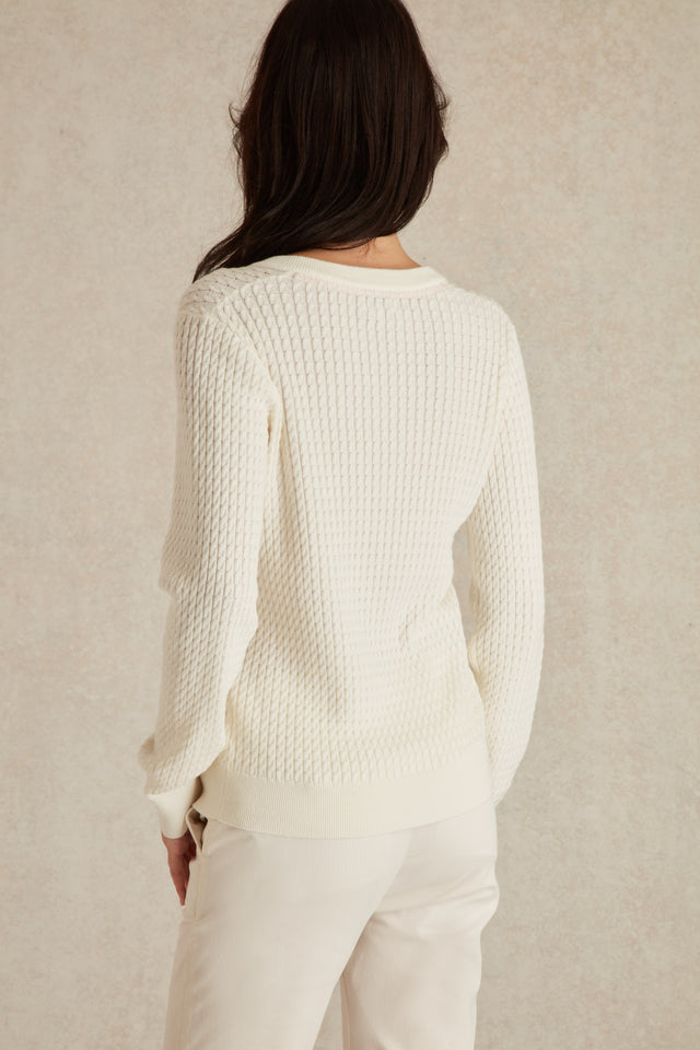 Pull Col V à Torsades - Image principale