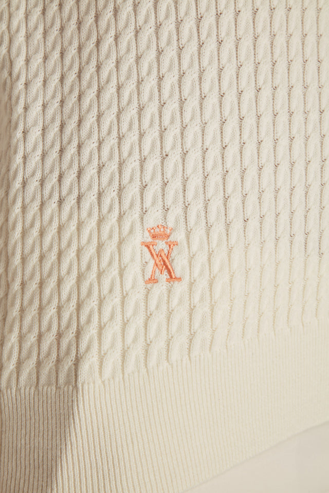 Pull Col V à Torsades - Image principale