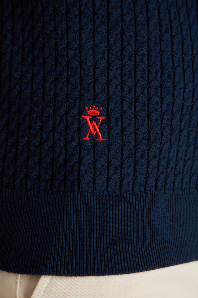 Pull Col V à Torsades - Image principale