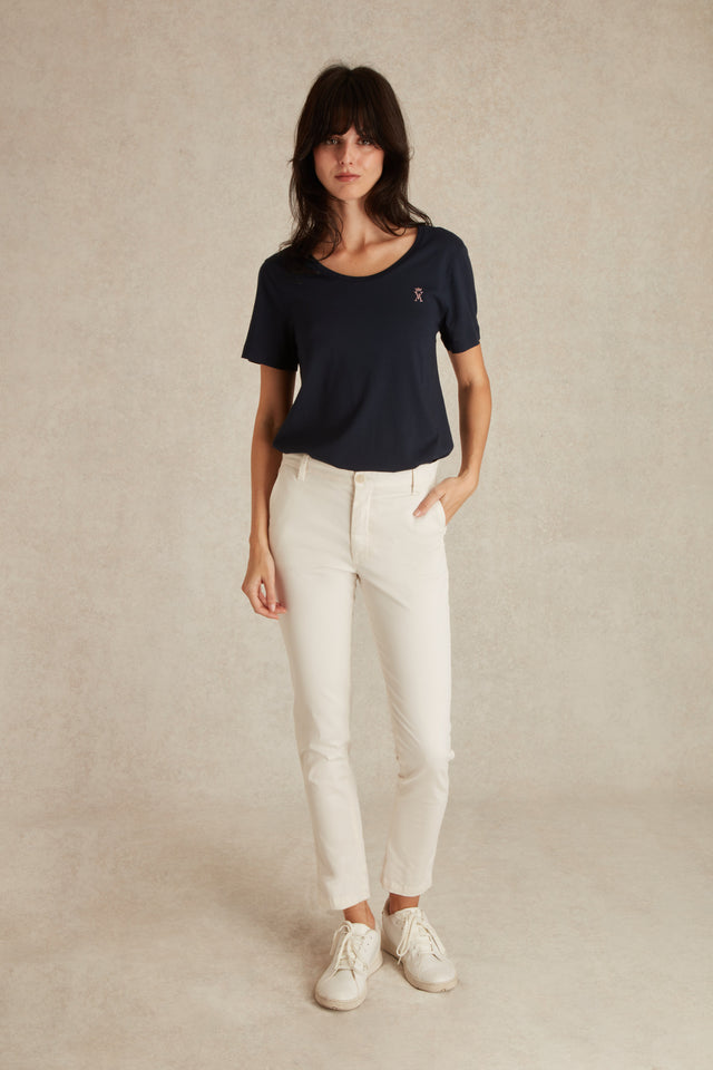 Pantalon Chino Uni - Image principale