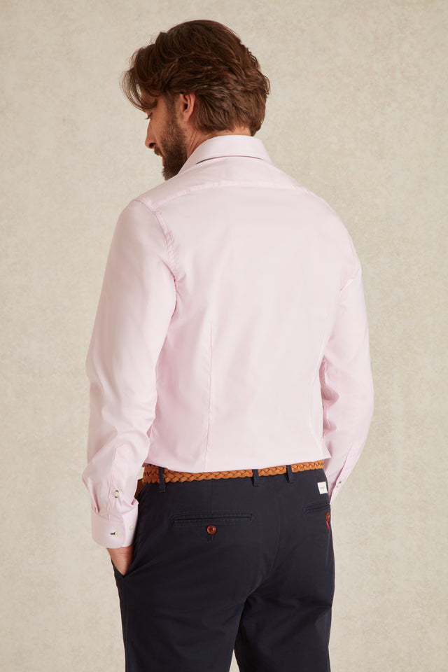 Chemise Slim en Popeline Stretch - Image principale