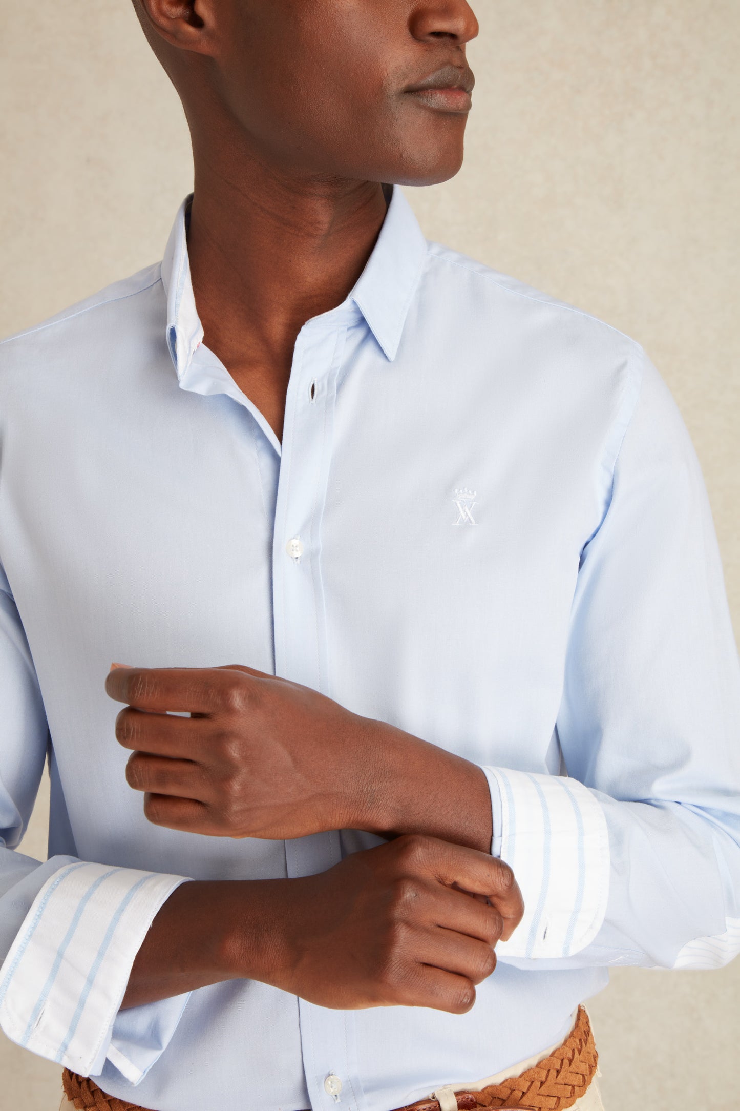 Chemise Slim en Oxford