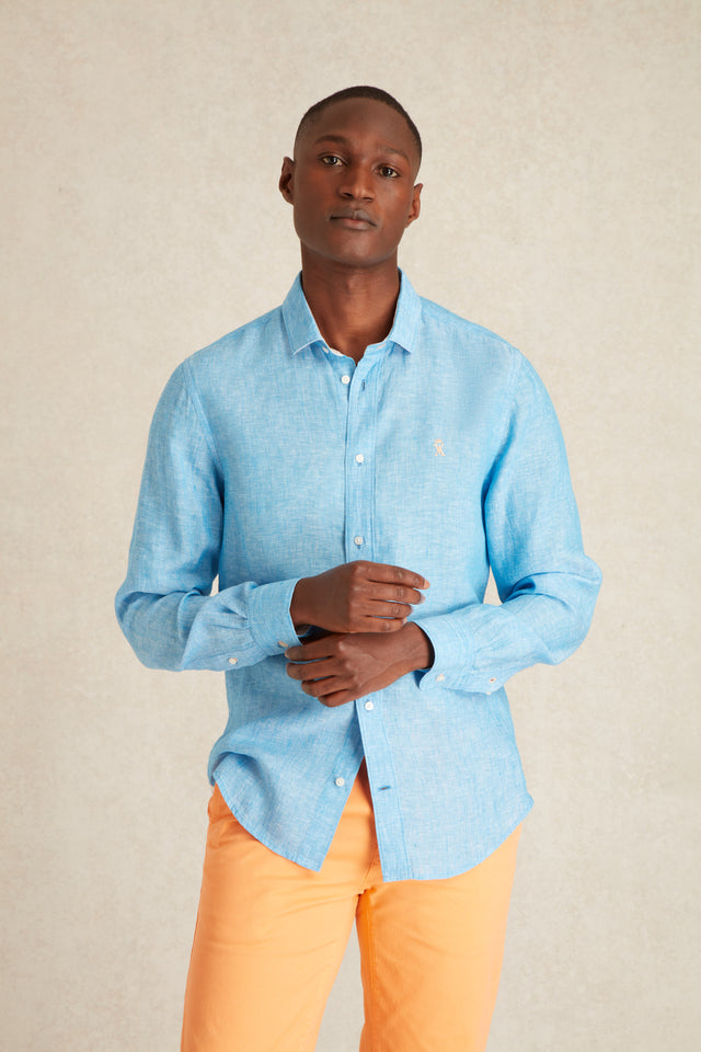 Chemise Slim en Lin - Image principale