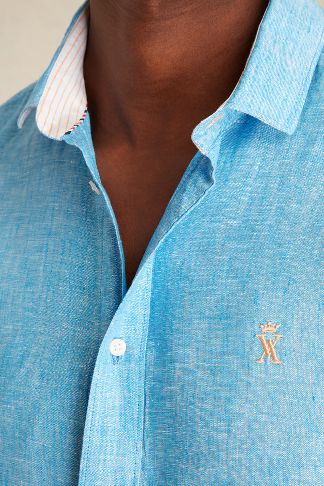 Chemise Slim en Lin - Image principale