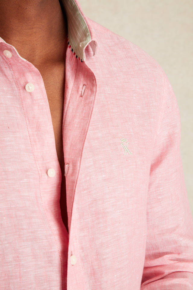 Chemise Slim en Lin - Image principale