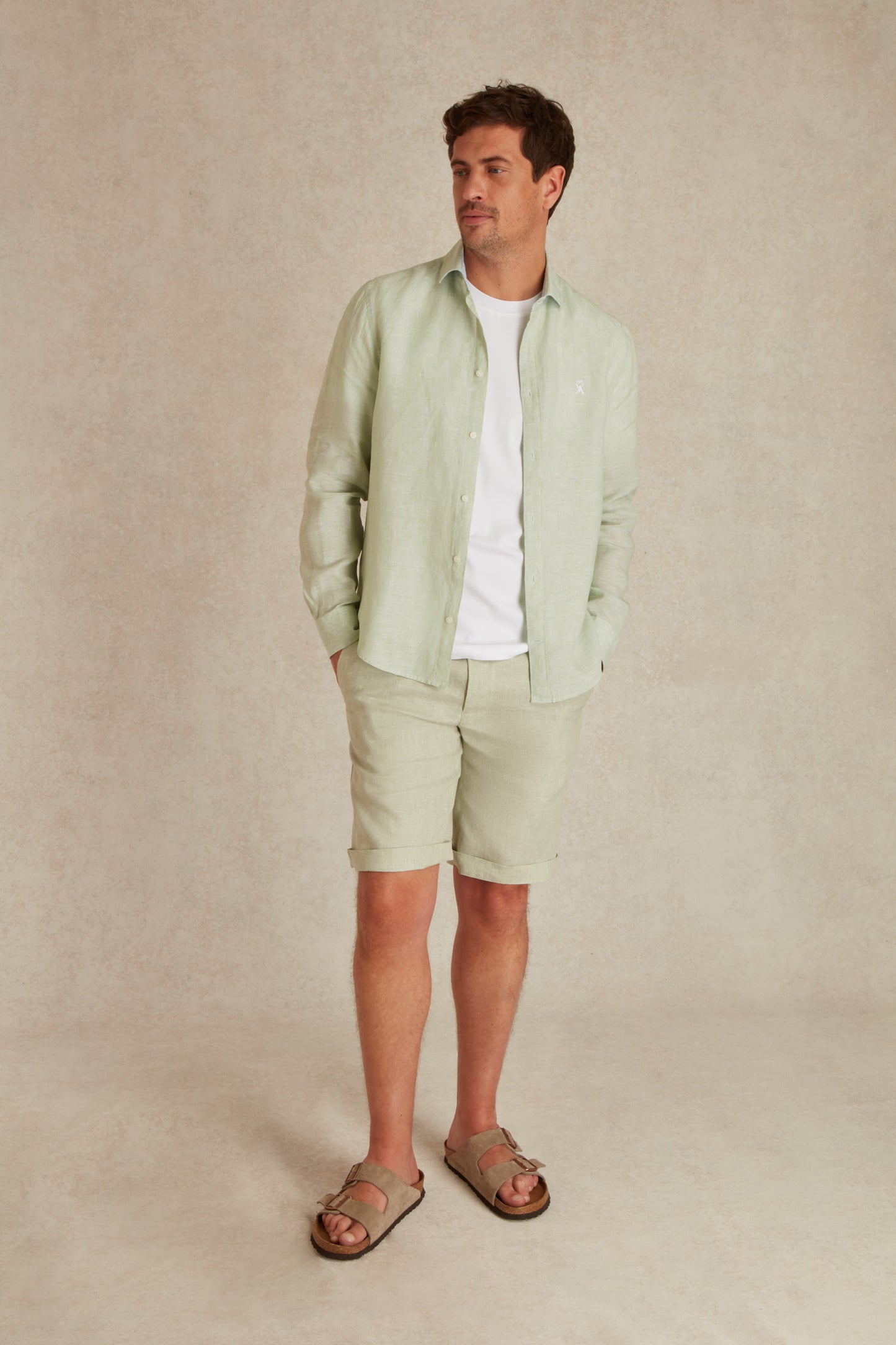 Chemise Slim en Lin