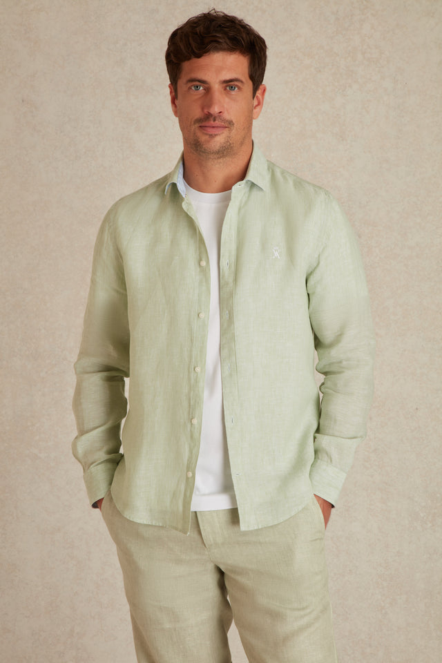 Chemise Slim en Lin - Image principale