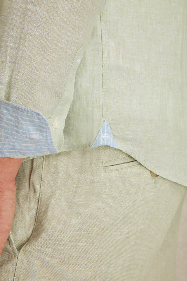 Chemise Slim en Lin - Image principale