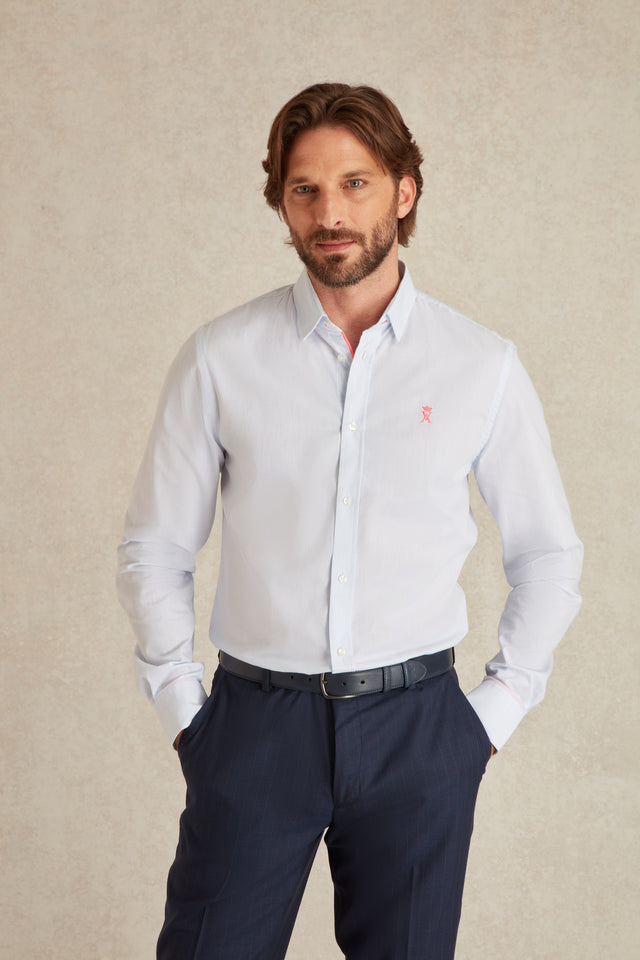 Chemise Slim à Rayures Fines - Image principale