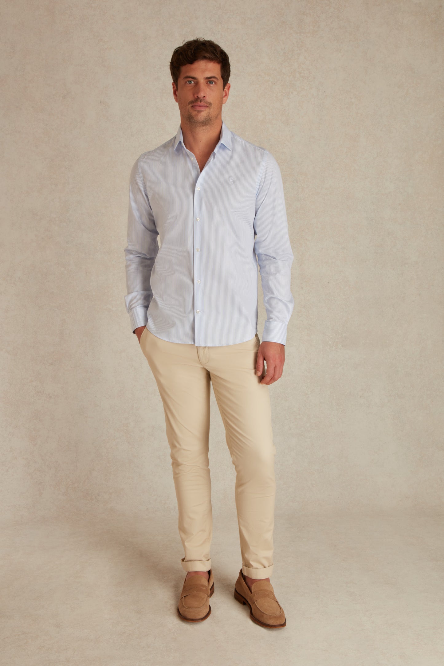 Chemise Slim à Rayures