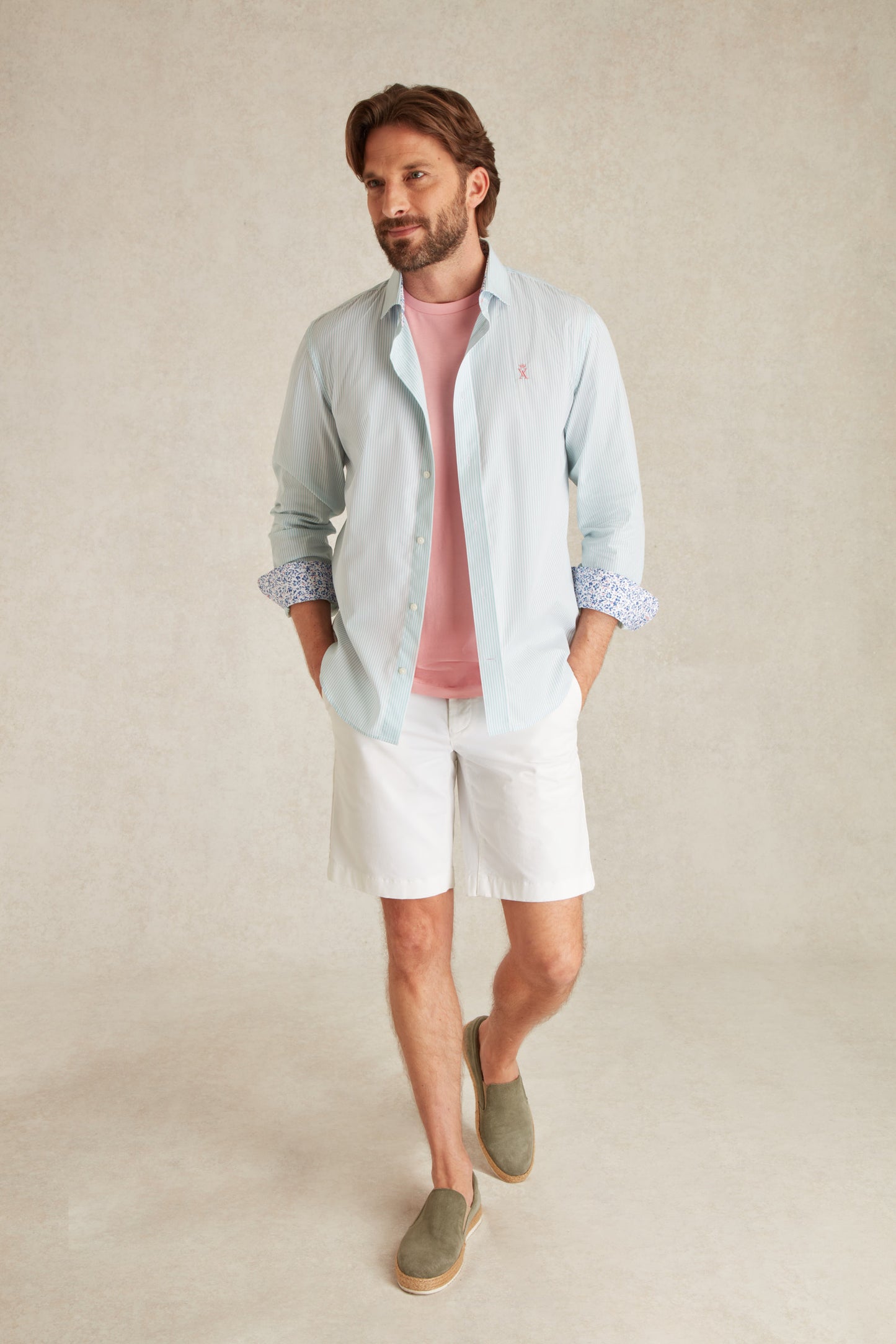 Chemise Regular à Rayures