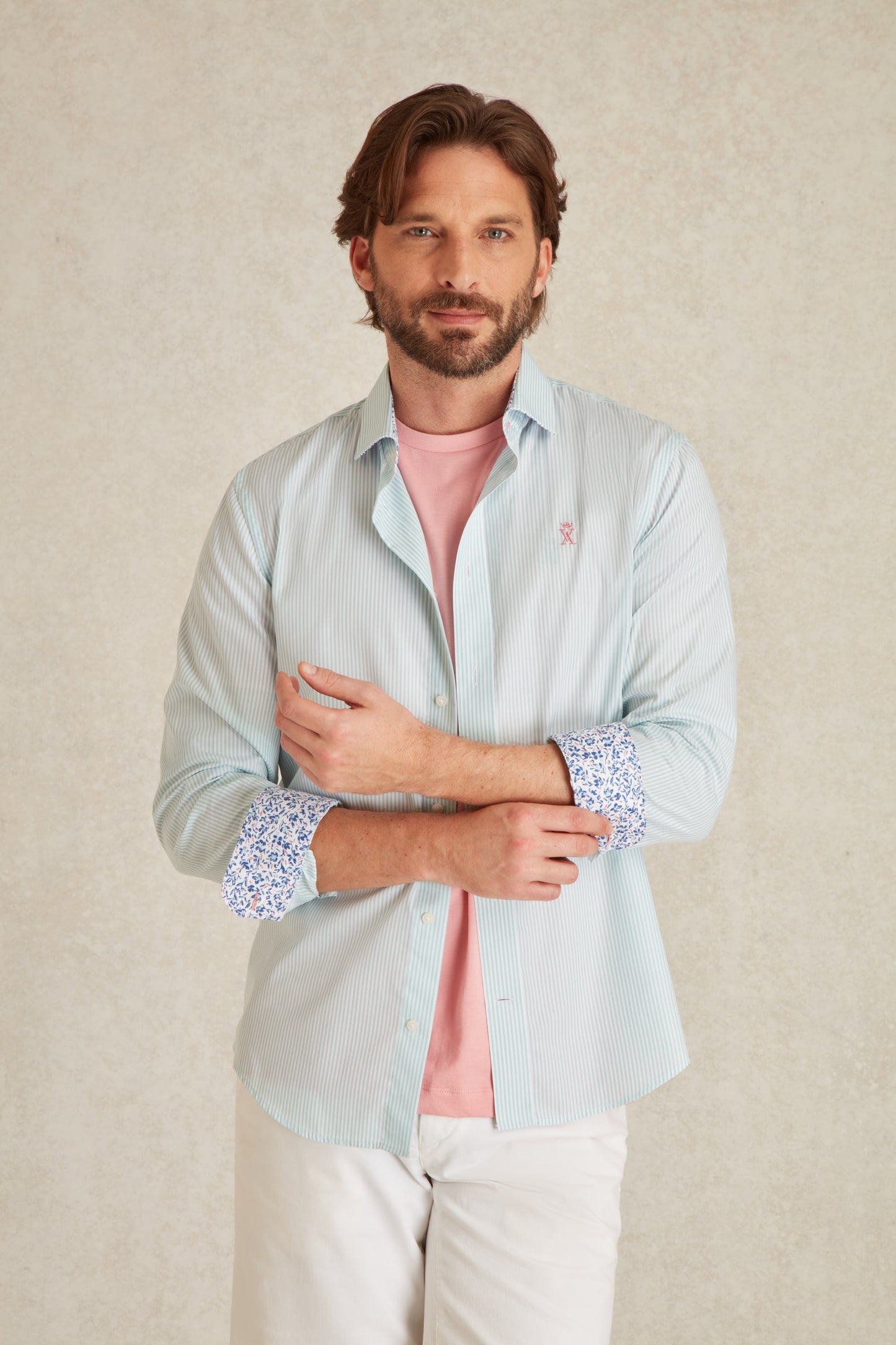 Chemise Regular à Rayures